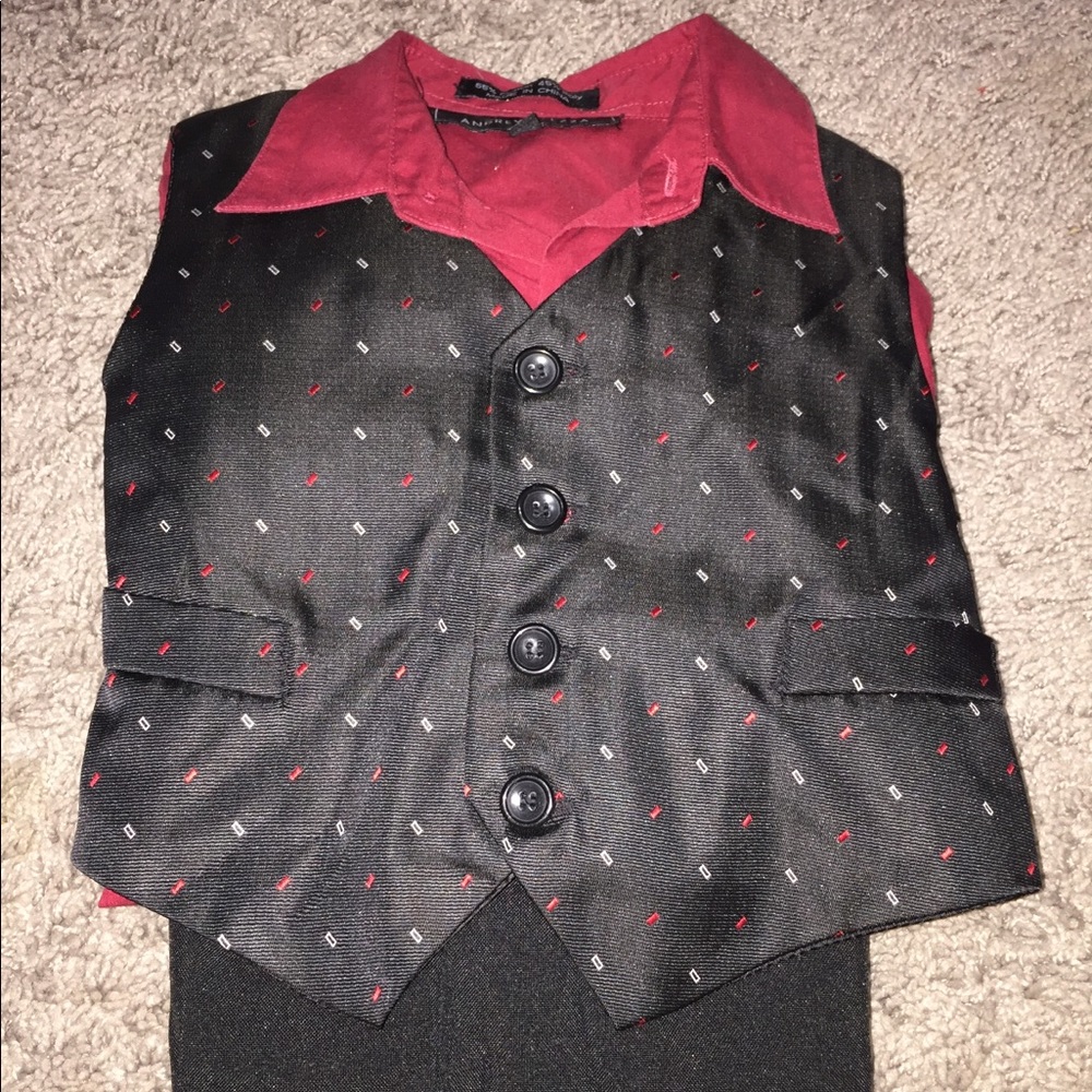 Andrew fezza toddler suit